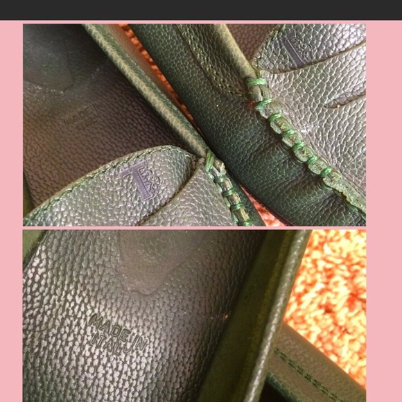 SOLD - Green TOD’s Loafers - Picture 8 of 8